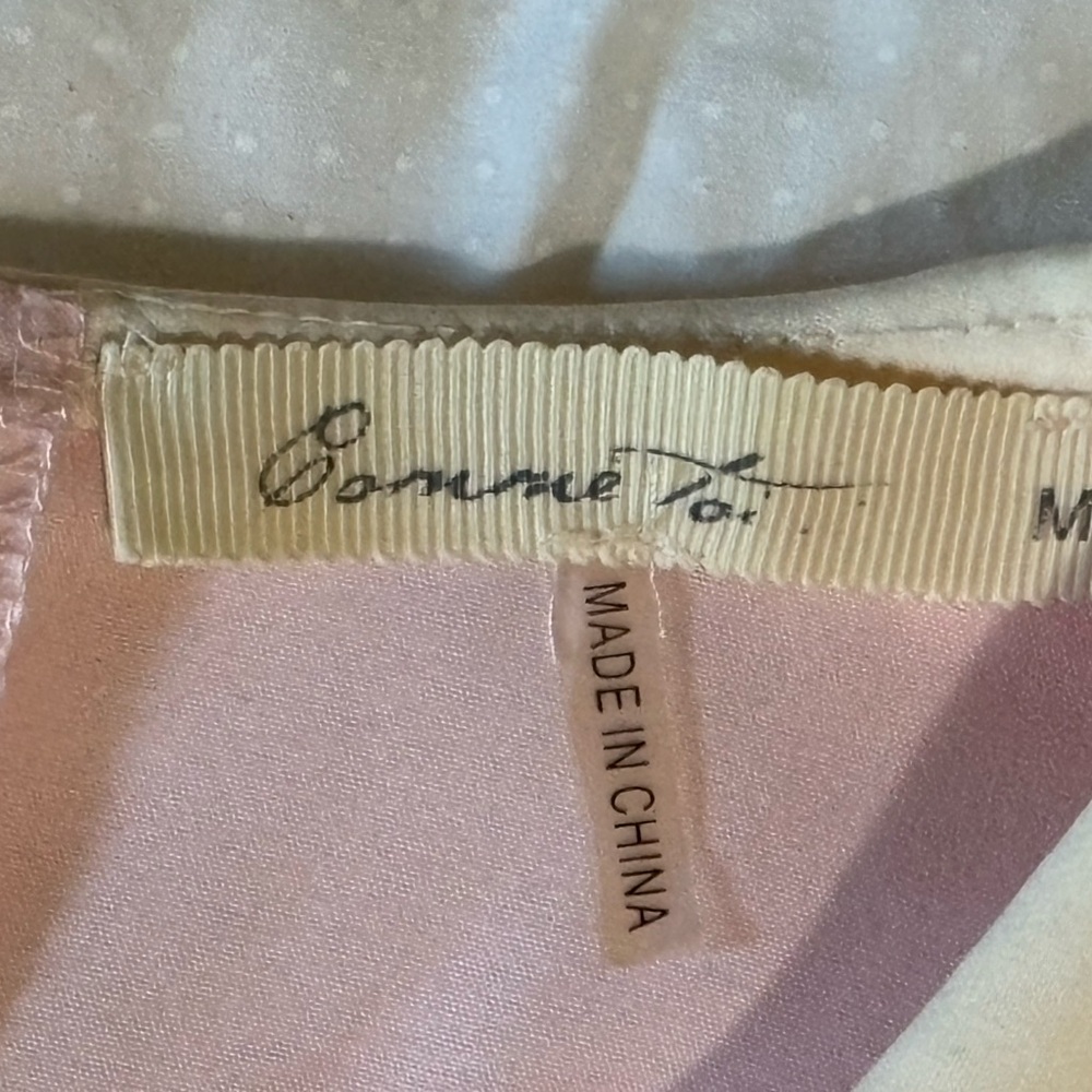 Vintage Preppy soft Pink Collared Shirt - Picture 4 of 9